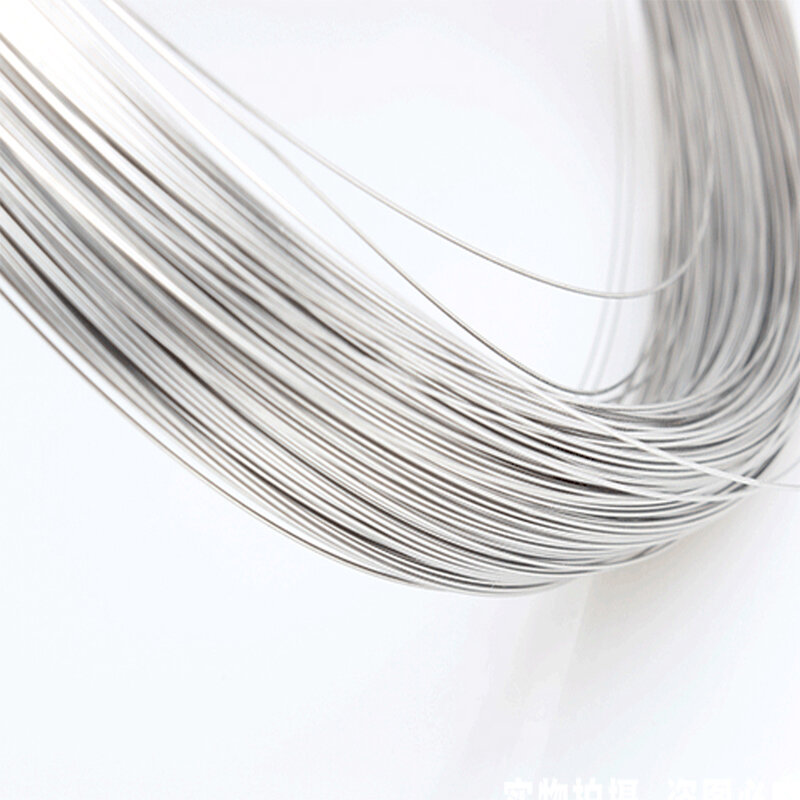 1M~100M stainless steel wire, 304 stainless steel soft and hard steel wire, anti-rust steel wire, 0.02~3mm diameter steel wire