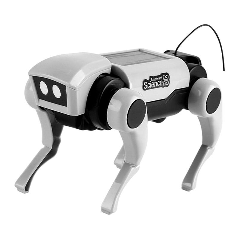 Zabawka montażowa DIY rzemiosło RC Robot pies dla ozdoba domu dekoracja świąteczna