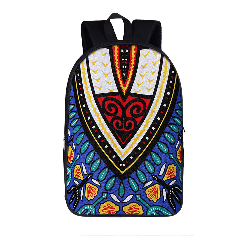 Latin America School Bags for Kids African Traditional Printing Primary School Bag Children Students Backpack Girls Book Bags