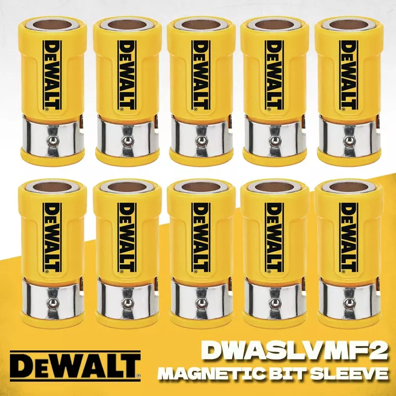 DEWALT MAXFIT Magnetic Bit Sleeve Set Impact Driver Bits sem fio Conjuntos Dewalt Power Tool Acessórios DWASLVMF2