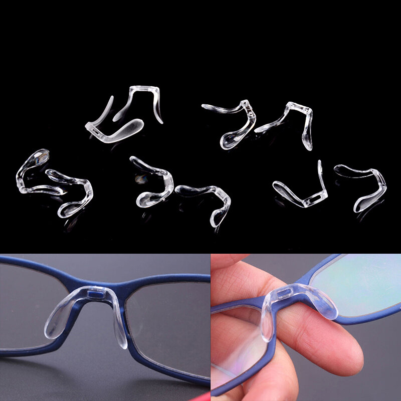 2ピース/セットシリコーンアンチスリップメガネ鼻パッドu字型パッド眼鏡サングラス眼鏡眼鏡アクセサリー