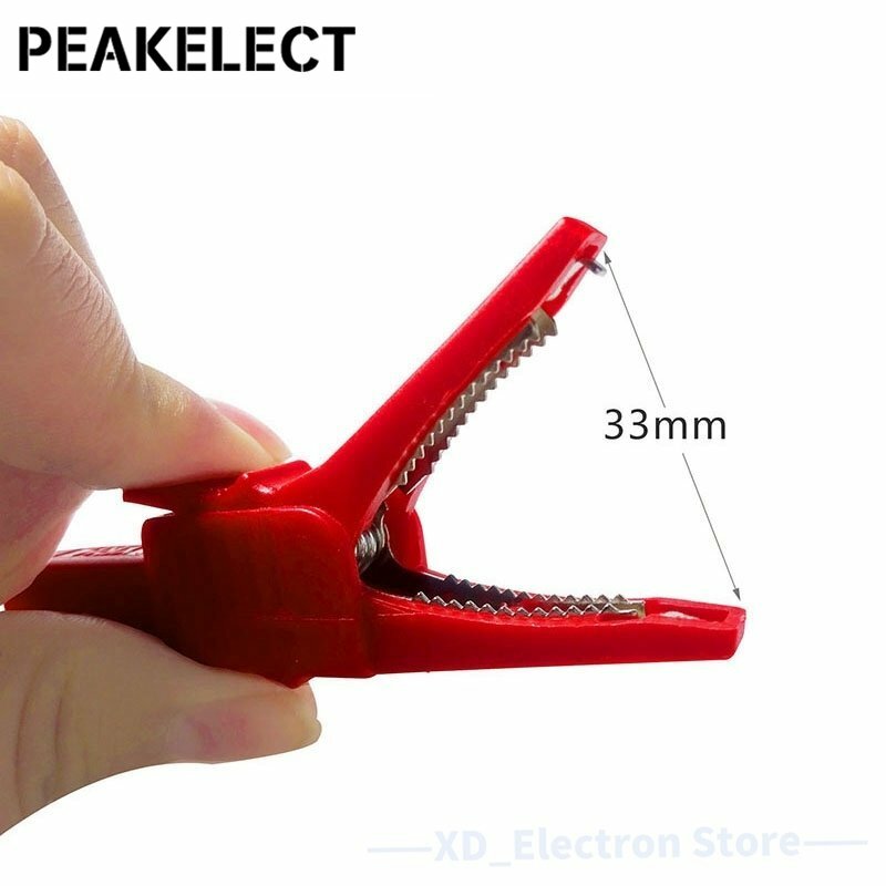 Peakelect-Kit de cables de prueba de multímetro P1600A, enchufe Banana de 4mm, juego automotriz, Cable de 100cm, sonda de alambre, pinza de cocodrilo