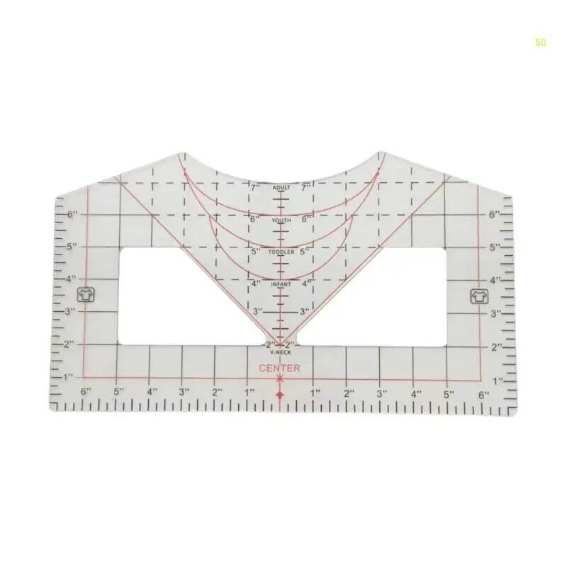 T-Shirt Alignment Ruler T-Shirt Ruler Guide Alignment Tool for Vinyl Placement Dropship