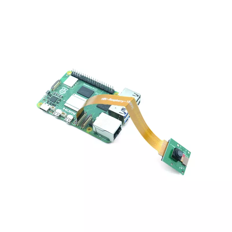 Cable plano Flexible para cámara Raspberry Pi 5B 4B 3B + 2 Zero, 5 piezas, 15/30/50/100/200cm