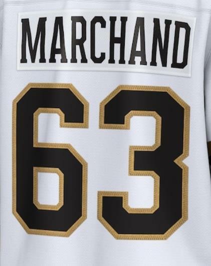 Wholesale Stitched Boston City Ice Hockey Jersey Name No. #63 Brad Marchand #88 David Pastrnak High Quality