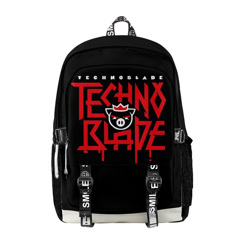 Рюкзак Technoblade Merch 2022, Повседневная стильная школьная сумка для женщин, мужчин, девочек, мальчиков, унисекс сумка