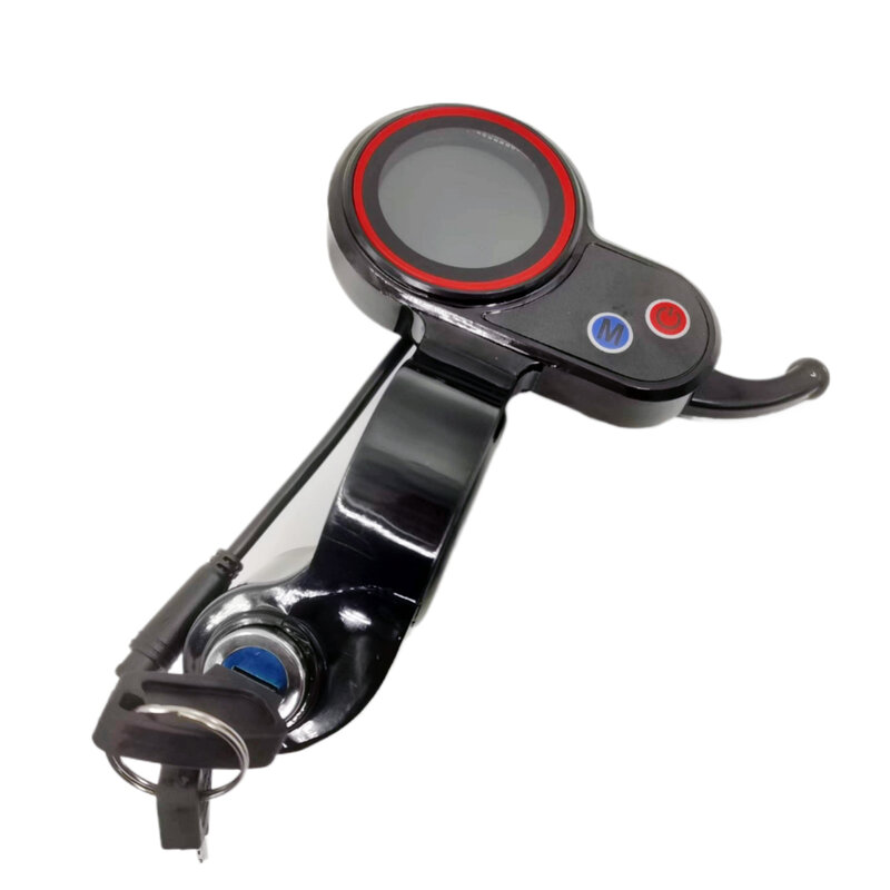 KickScooter-電動スクーター用液晶ディスプレイ,ロック付きダッシュボードアクセサリー
