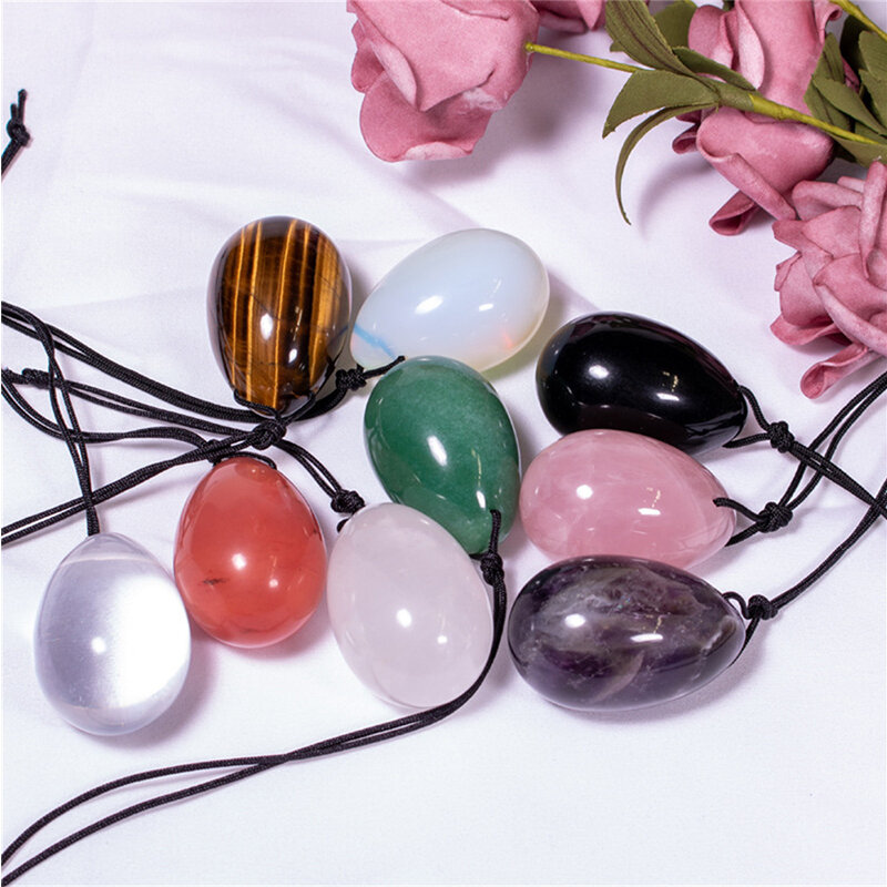 Geboorde Yoni Eieren Jade Ballen Kegel Oefening Voor Vrouwen Spiertraining Veiliger En Gezonder Natuurlijke Vaginale Massage Jade Eieren