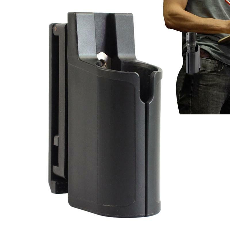 Flashlight Holder For Belt Carrying Case Flashlight Holster Torch Carrier With 360 Degree Rotating Handheld Flashlight Pouch