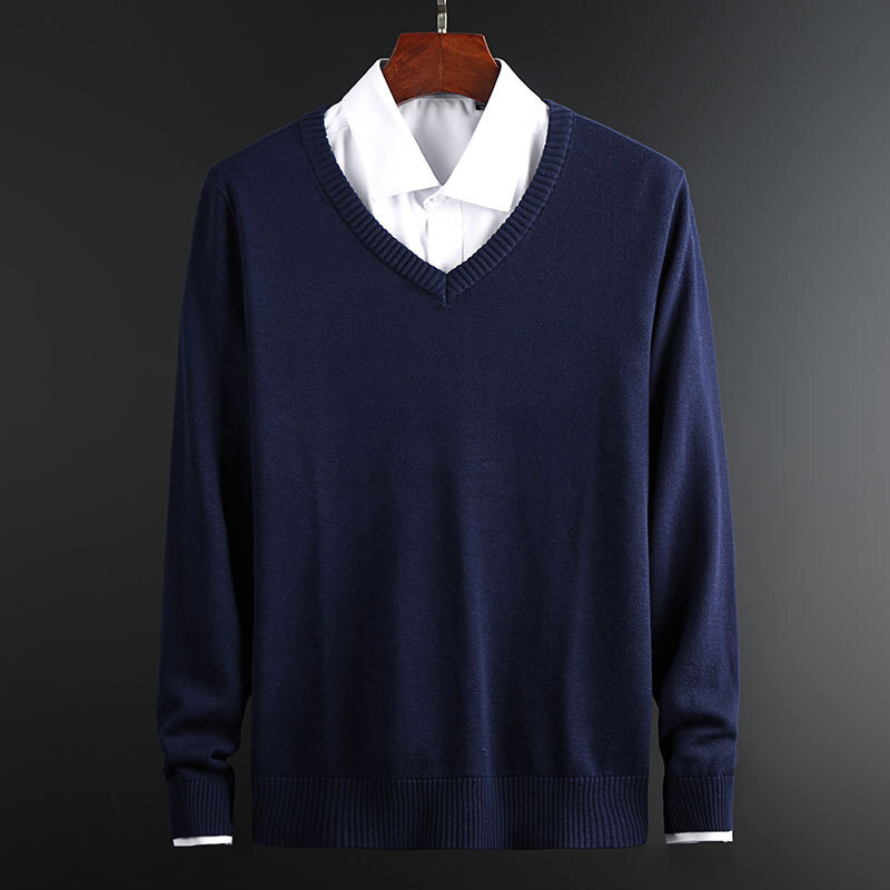 MRMT 2024 nowy męski sweter modny bawełniany sweter na męski sweter z długim rękawem