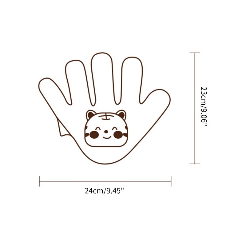 Infantil acalma palma bonito desenho animado projetado travesseiro mão para recém-nascidos evita sobressaltos QX2D