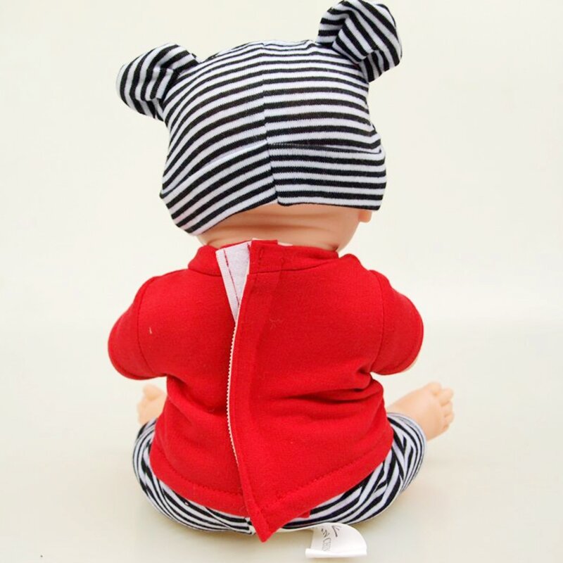 3er-Pack Kleidung für wiedergeborene Babypuppen, Jungen, 11 Zoll, Bären-Outfit, Zubehör-Sets X90C
