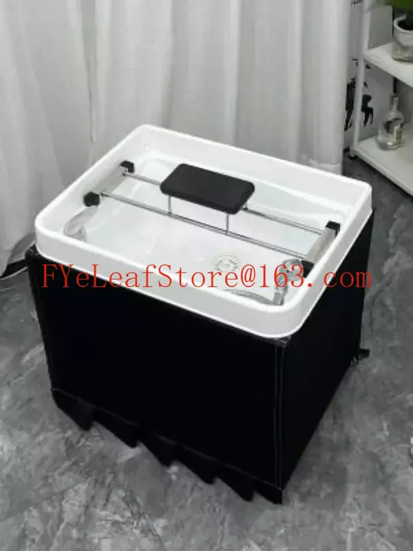 Stylist sink steam portable shampoo chair spa salon equipment