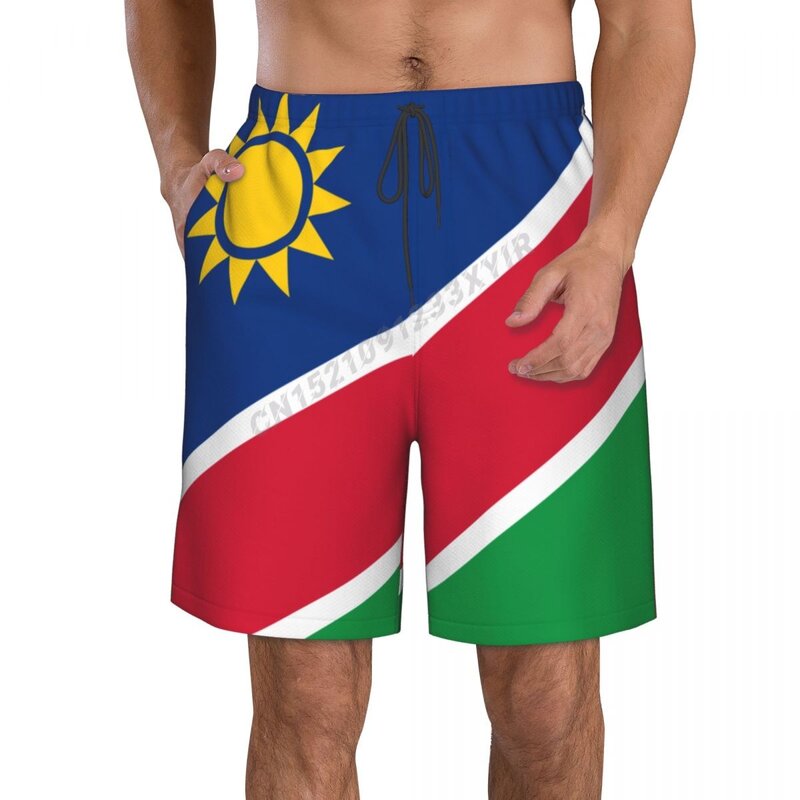 Pantalones cortos de playa con bandera de Argentina para hombre, traje de baño de poliéster, M-2XL surf, para correr, Verano