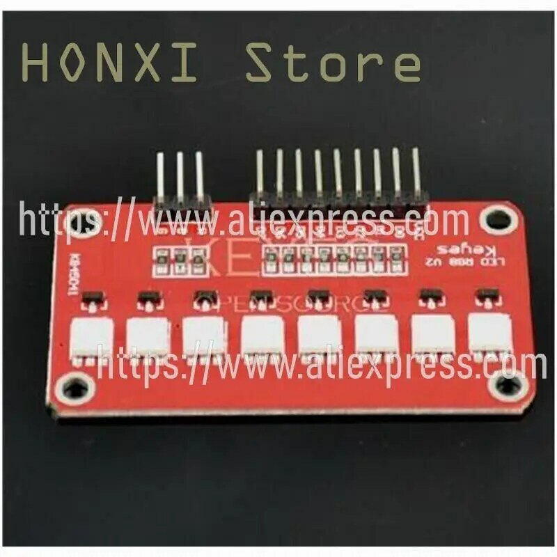 1PCS 5050 RGB full-color LED light module/microcontroller running water light water with robots