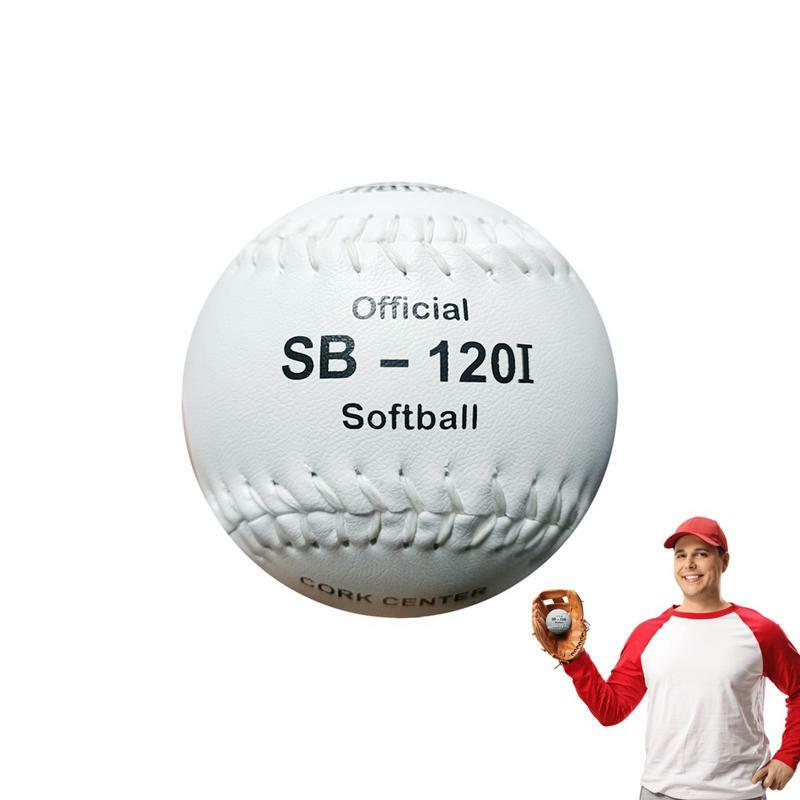 Youth Baseball Official Training Baseball Soft PVC Sewing Safety Ball Pitching Hitting Fielding Batting Practice For Children