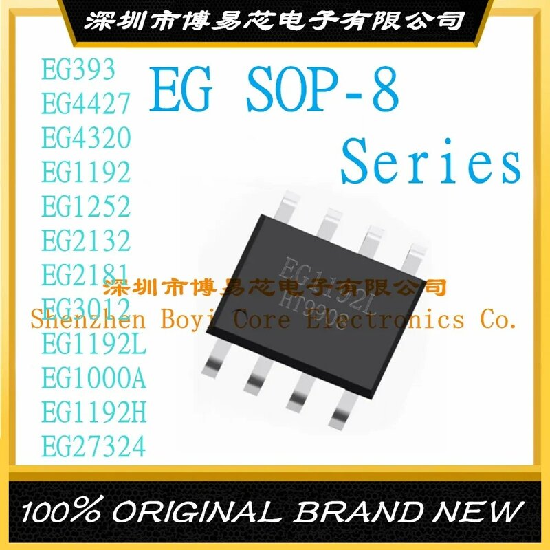 Chip IC importado genuino Original EG393 EG4427 EG4320 EG1192 EG1252 EG2132 EG2181 EG3012 EG1192L EG1000A EG1192H EG27324 SOP-8