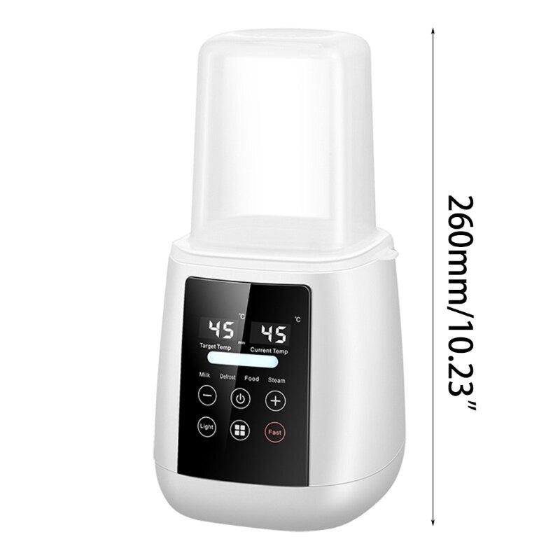 Calentador biberones digital con apagado automático Calentador sin BPA Calentamiento rápido ABS