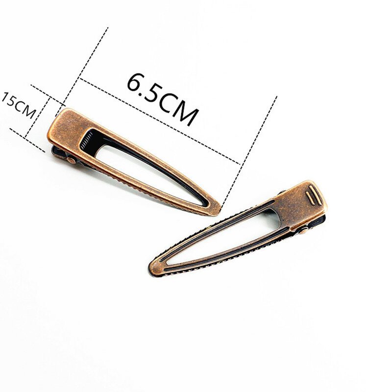 10pcs/lot The hollow-out hairpin is not easy to rust and fade. It is suitable for handmade hair accessories