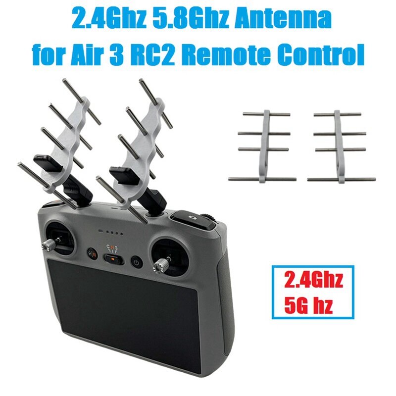 Antena Signal Extender Booster, Amplificador de Controle Remoto, Drone Acessórios, DJI Air 3, Mini4pro, RC2