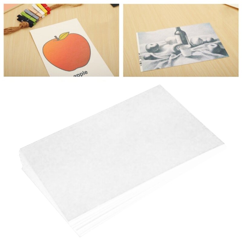 50 arkuszy pustych kartek papierowych do rysowania kartek życzeniami, pocztówka papieru Dropship