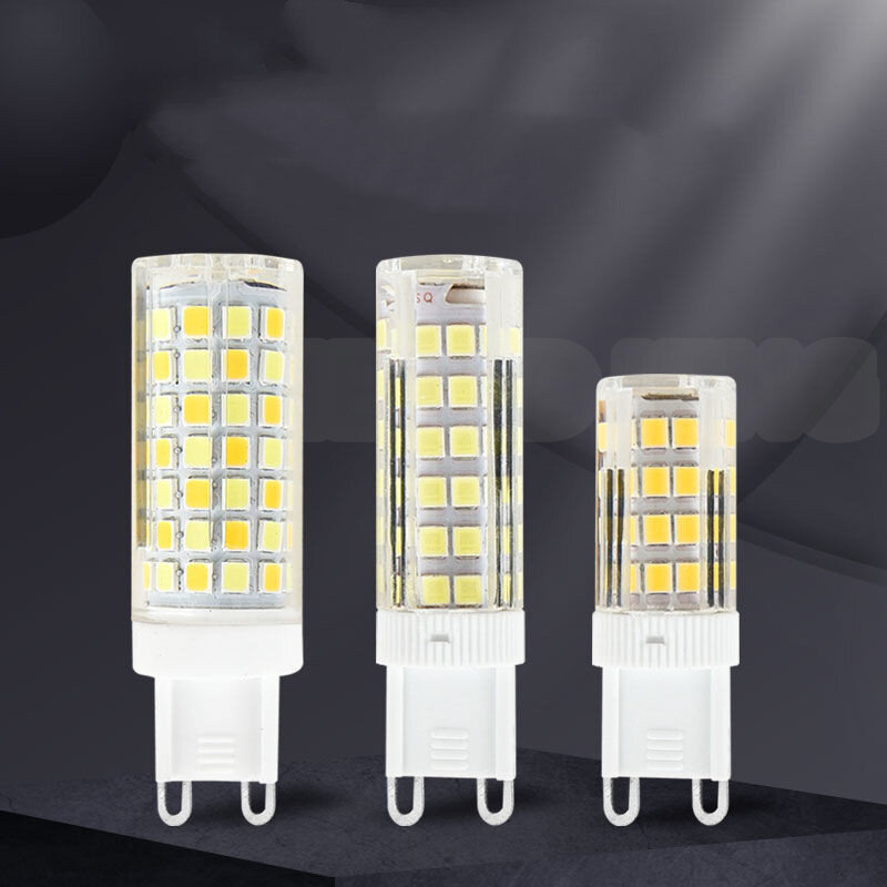 Super Bright G9 LED Light Bulb 6W 9W 12W15W 18W 220V ceramics Lamp Constant Power Light LED Lighting G9 COB Bulbs