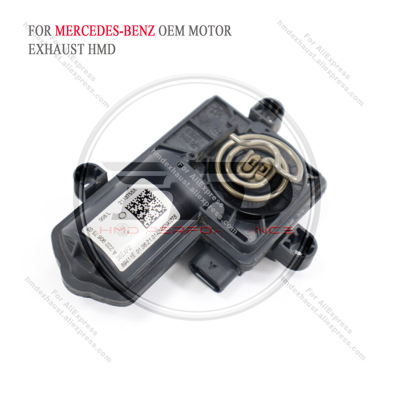 HMD-Car Exhaust System, Eletrônico OEM Valve Motor, Três agulhas para Mercedes Benz desmontagem do carro original