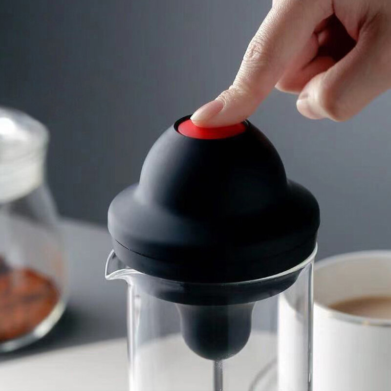 Melkopschuimer Elektrische Foamer Koffie Schuim Maker Milkshake Mixer Batterij Melkopschuimer Kruik Cup Elektrische Melkopschuimer Cup Garde