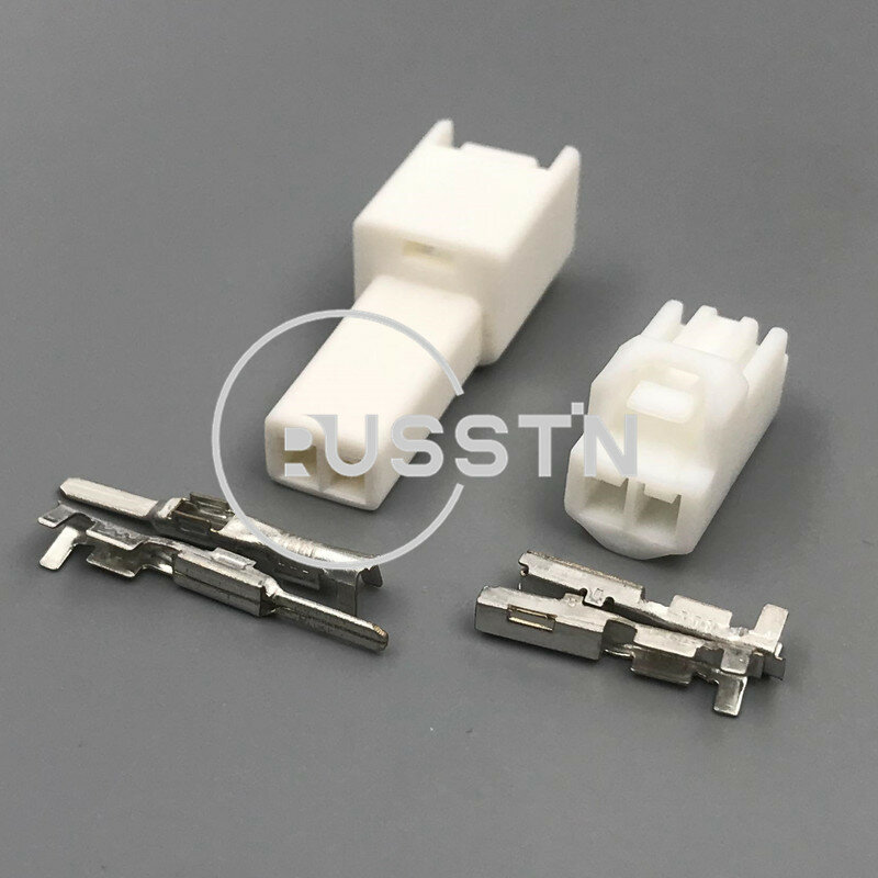 1 Set 2 Pin Auto Cigarette Lighter Cable Connector Wiring Plug Starter For Toyota Vios Levin 1300-9342 90980-12498 7283-2345