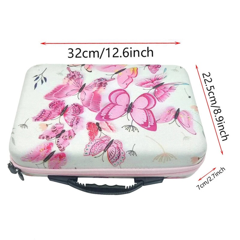 Diamond Painting Tools Accessories Suitcase Storage Bead Container 5d Color Butterfly Multifunctional Portable Storage Box