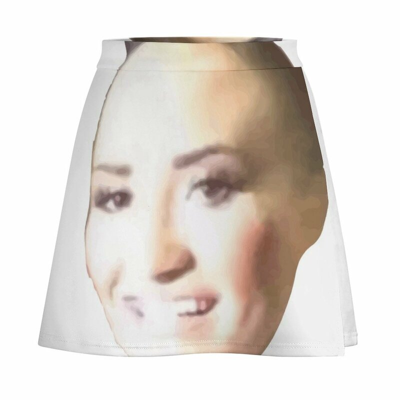 Мини-юбка Poot Lovato Meme, женские летние юбки 2023, женские летние платья, одежда для женщин, лето 2023