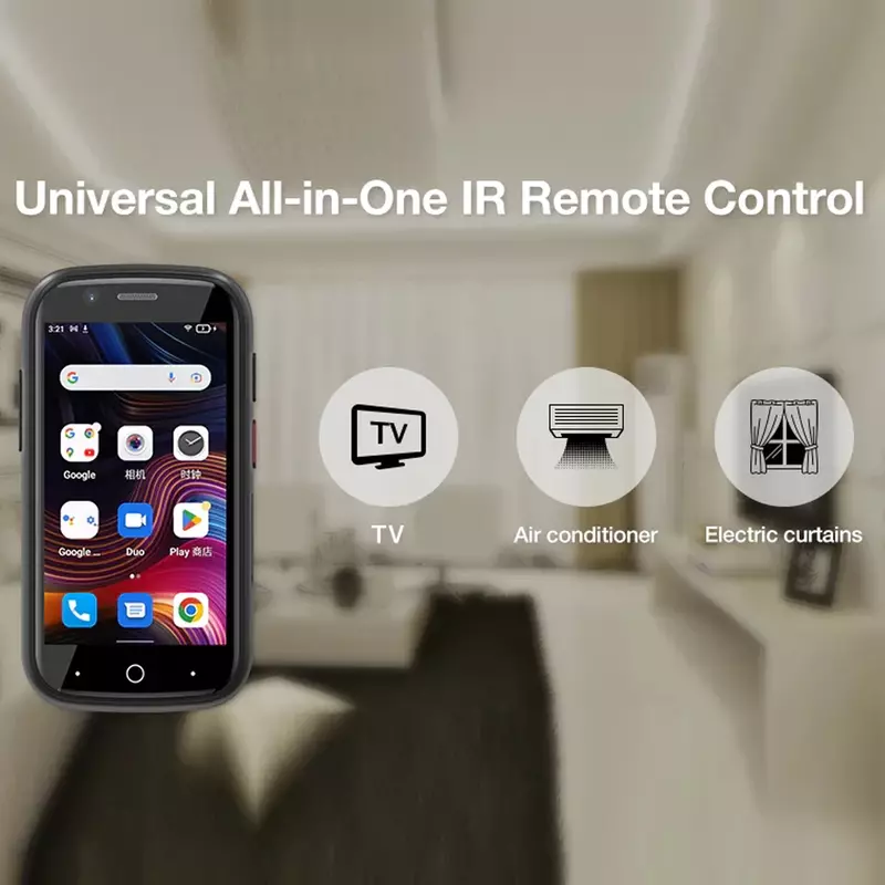 Unihertz-Jelly 2E 4G Mini Smartphone, Android 12, 3 "HD Display, 4GB + 64GB, 2000mAh, VoLTE, HD Vioce, telefones pequenos, NFC, Versão Global