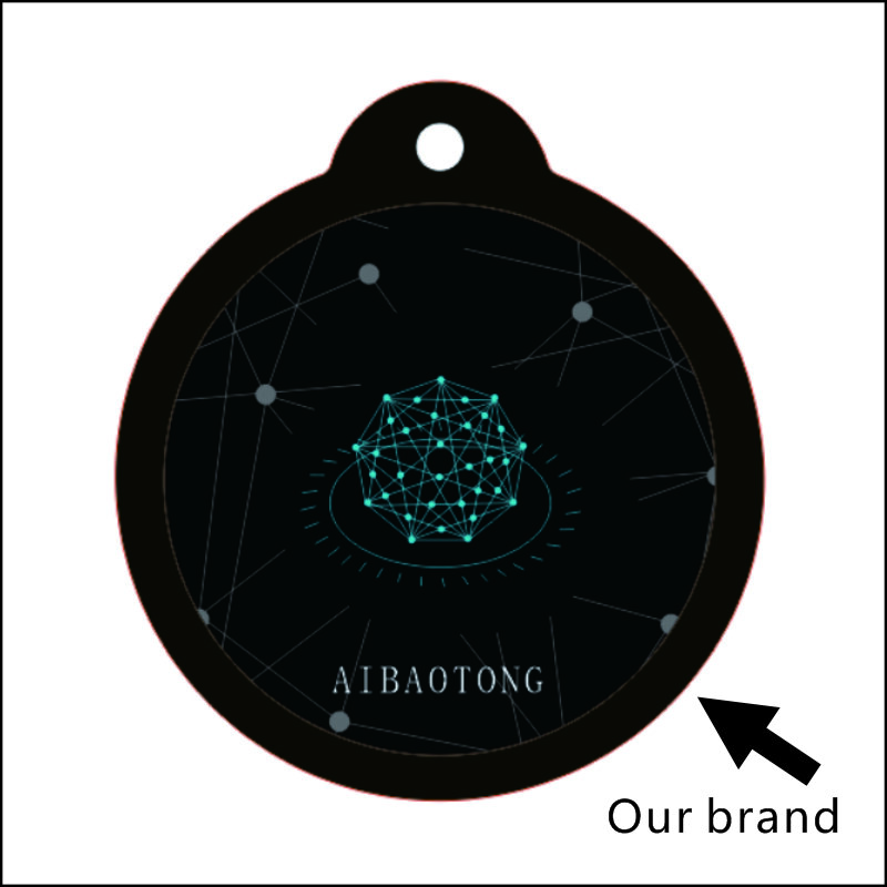 AIBAOTONG-Terahertz Bio Energy Card, Roxo, Lady's Space Jump Power Card, New Me Technology, Atualização 6G personalizada