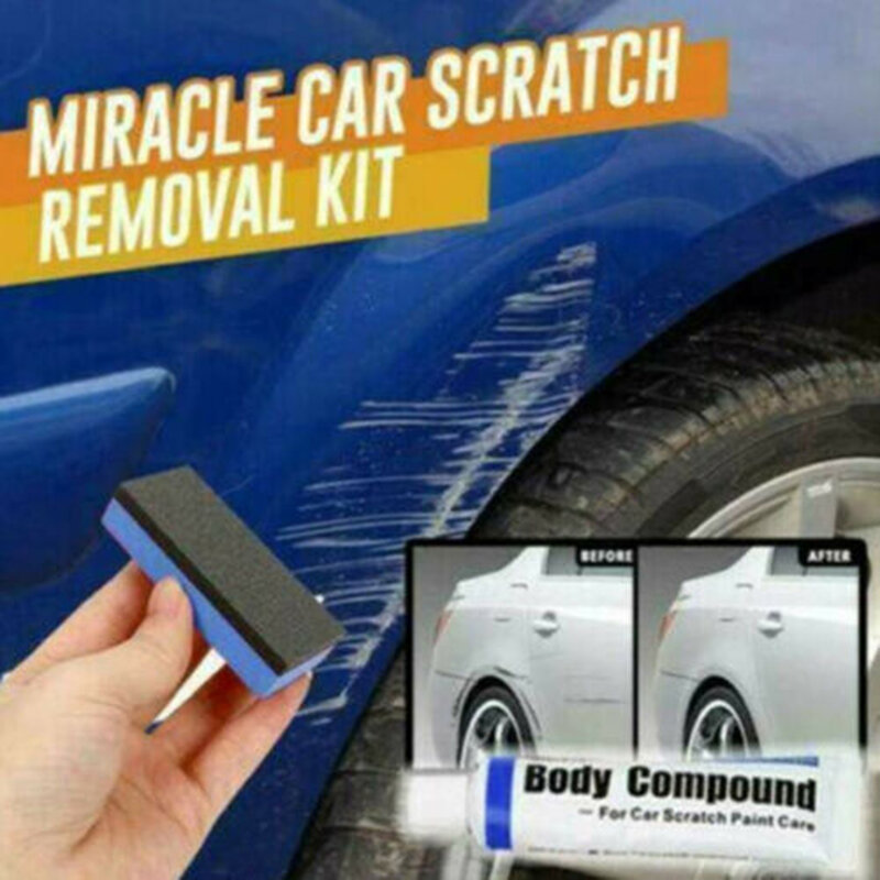 Car Scratch Repair Kit Cera, Moagem Pasta, Paint Care, Auto Corpo Composto, Polimento Cleaner, Auto Polidores, Repair Tool, 1Set