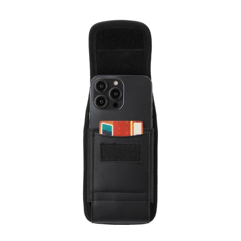 portátil bolsa telefone cinto clipe com mosquetão masculino saco armazenamento cintura