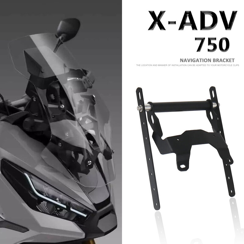 Nouveaux accessoires de moto support de téléphone support GPS navigation plaque prompt ket pour Honda X-ADV 750 X-ADV750 XADV750 XADV 750