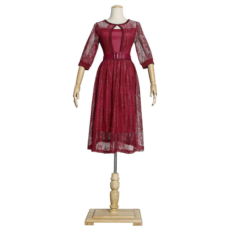 Платье женское ТРАПЕЦИЕВИДНОЕ средней длины, облегающее, в африканском стиле, ML101Q64, лето 2023