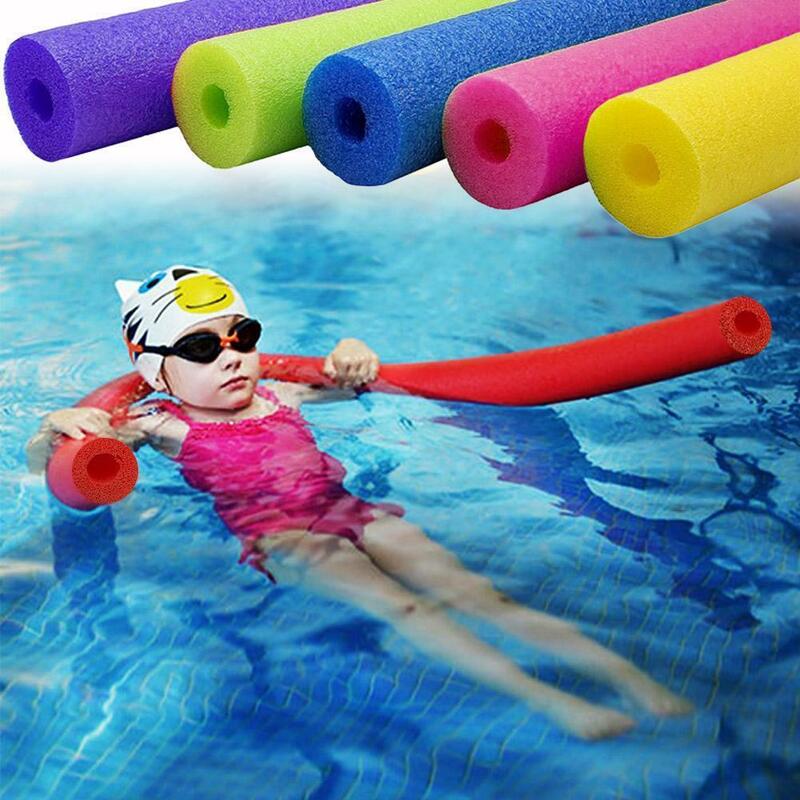 1 pz bastone di galleggiamento PE vendita calda nuoto galleggiante Noodle galleggiante schiuma Aid Sticks schiuma acqua flotakings Noodles piscina Swim H8Y0