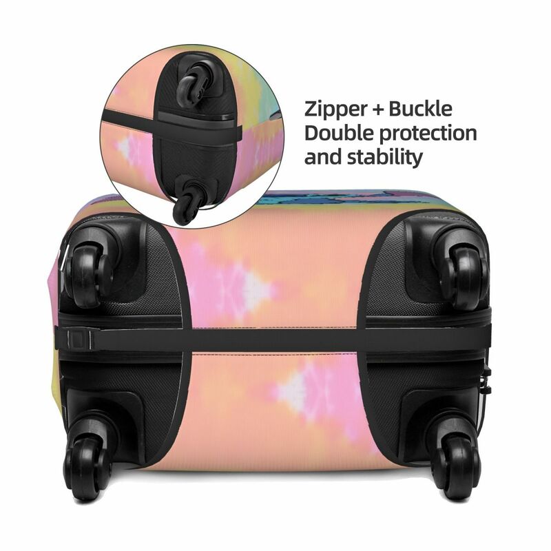 Kustom Stitch penutup koper elastis perjalanan penutup bagasi untuk 18-32 inci