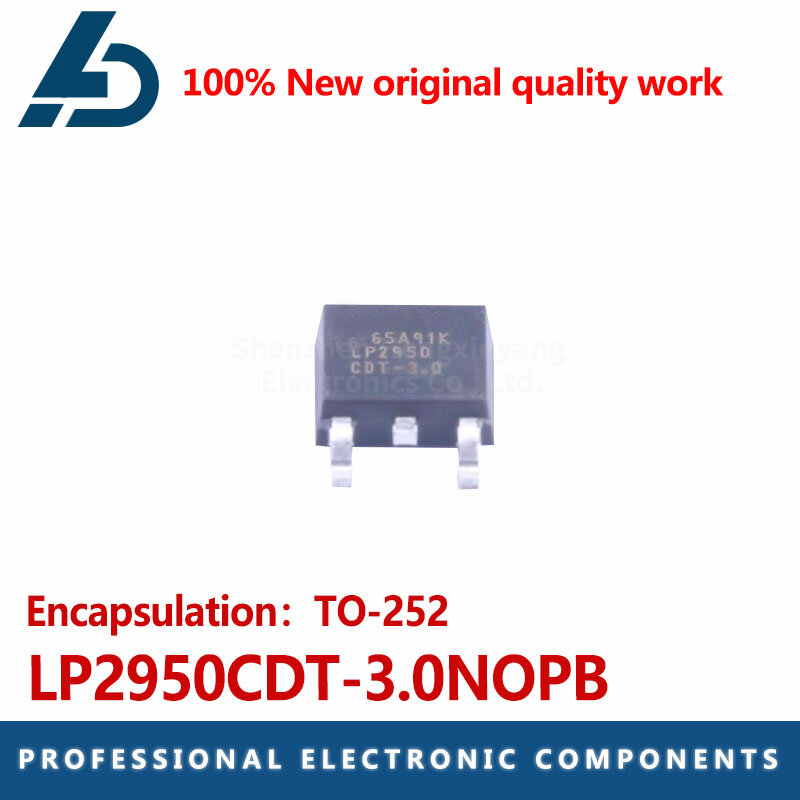Φ/NOPB низковольтный дифференциальный регулятор 100mA 30V LP2950CDT-3.0 TO-252