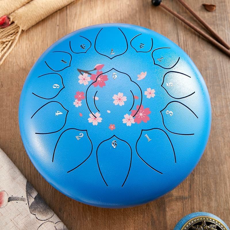 musical instruments professional tongue drum 12 inch 13 steel drum tongue