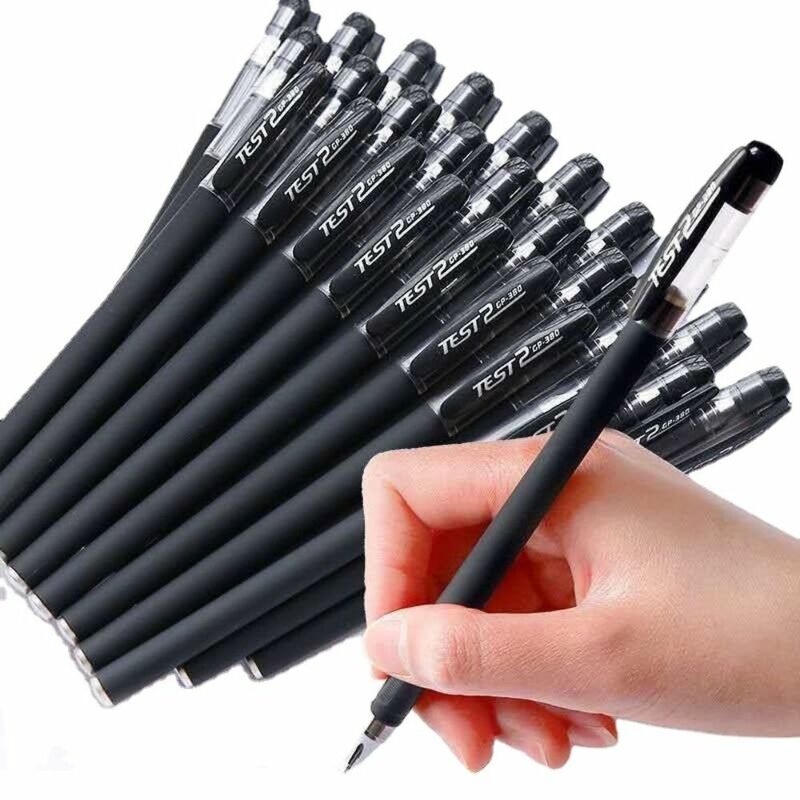 Pena menulis 0.5mm alat tulis netral pena tanda tangan pena rol pena Gel untuk siswa | Perlengkapan kantor sekolah