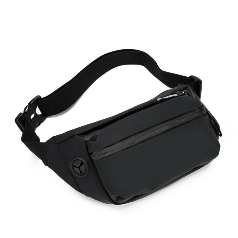 Chest Bag Waterproof For Men Waistpack Leisure Outdoor Sports One Shoulder Crossbody Bag Fashion Korean Version Trendy Men' L4O2