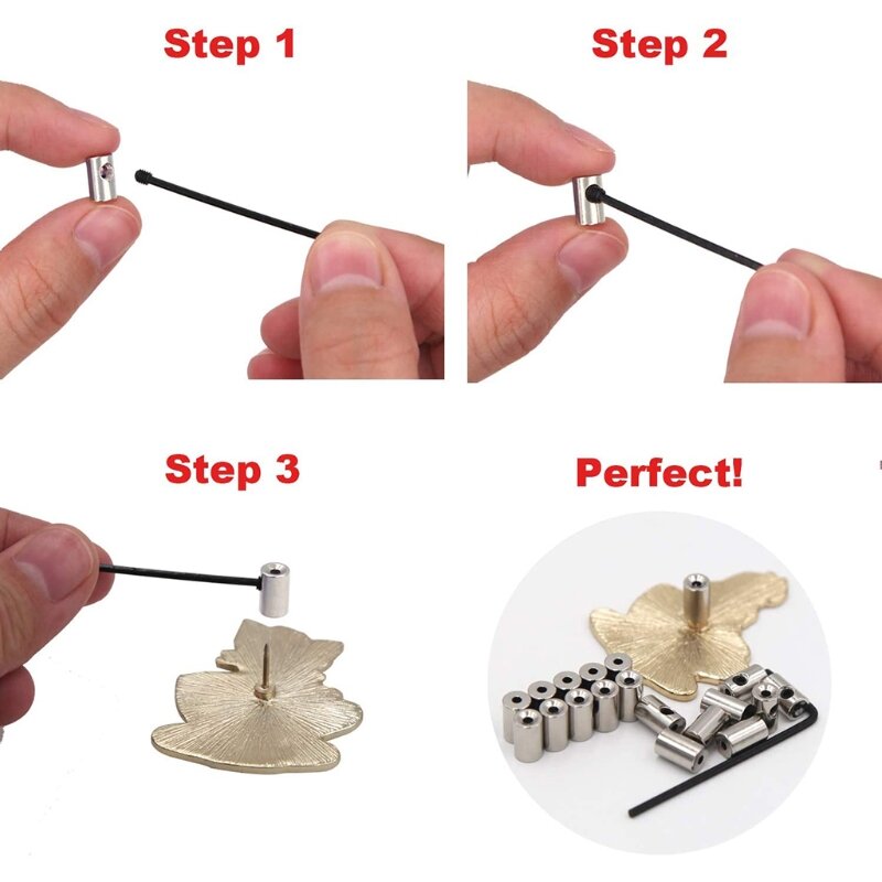 Pin Keepers Pin Locks การล็อคเข็มกลัด Pin Backs การล็อค Pin Keeper Backs