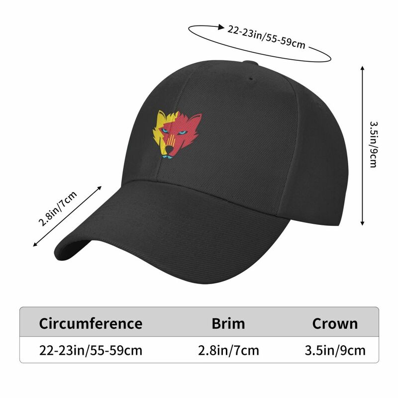 New México Ice Wolves Baseball Cap, Golf Wear Hat para homens e senhoras, Luxury Brand Hat