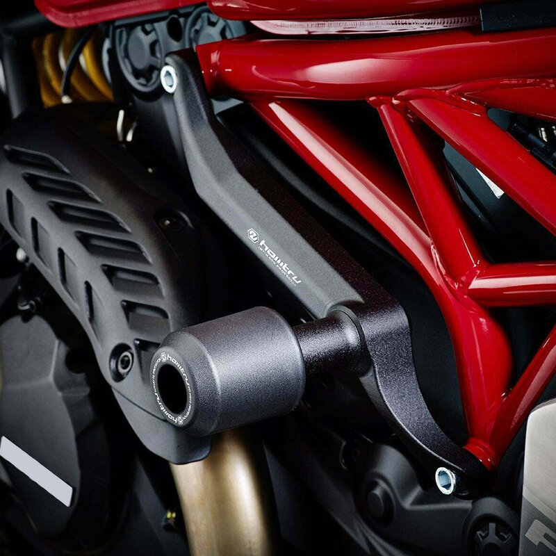 Motorfiets Frame Schuifregelaars Crash Protector Voor Ducati Monster 821 1200 2013-2020