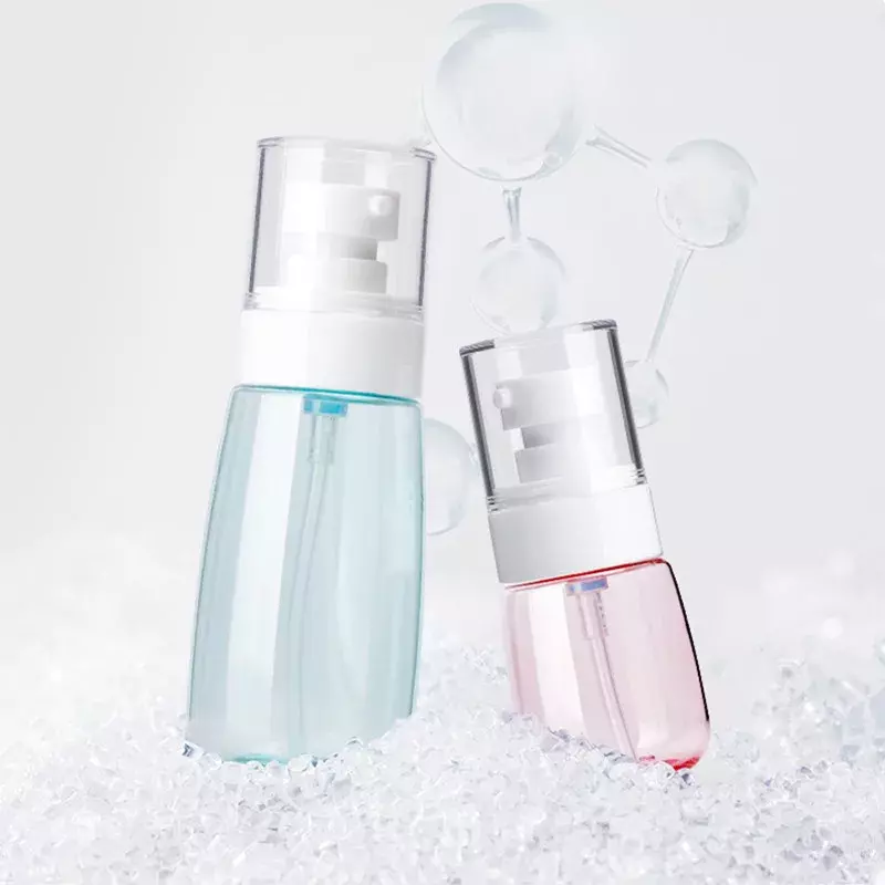 30ml 60ml 100ml UPG Fine Mist Spray Bottle Plastic Bottl Lotion Pump Travel Perfume Water Bottles Refill