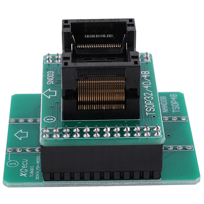 Adaptador Nand Andk Tsop48, adaptador solo para Xgecu Minipro Tl866ii Plus, programador para Chips de Flash Nand, enchufe adaptador Tsop48, 2 uds.