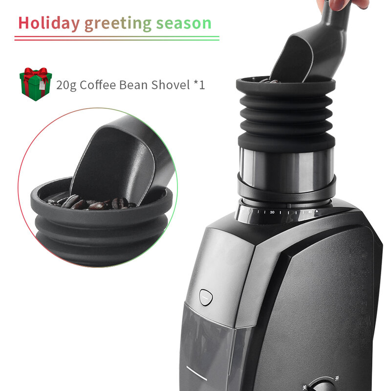 전기 커피 그라인더 콩 단일 용량 호퍼 커피 그라인더 블로잉 청소 도구, 바라자 커피 그라인더 액세서리