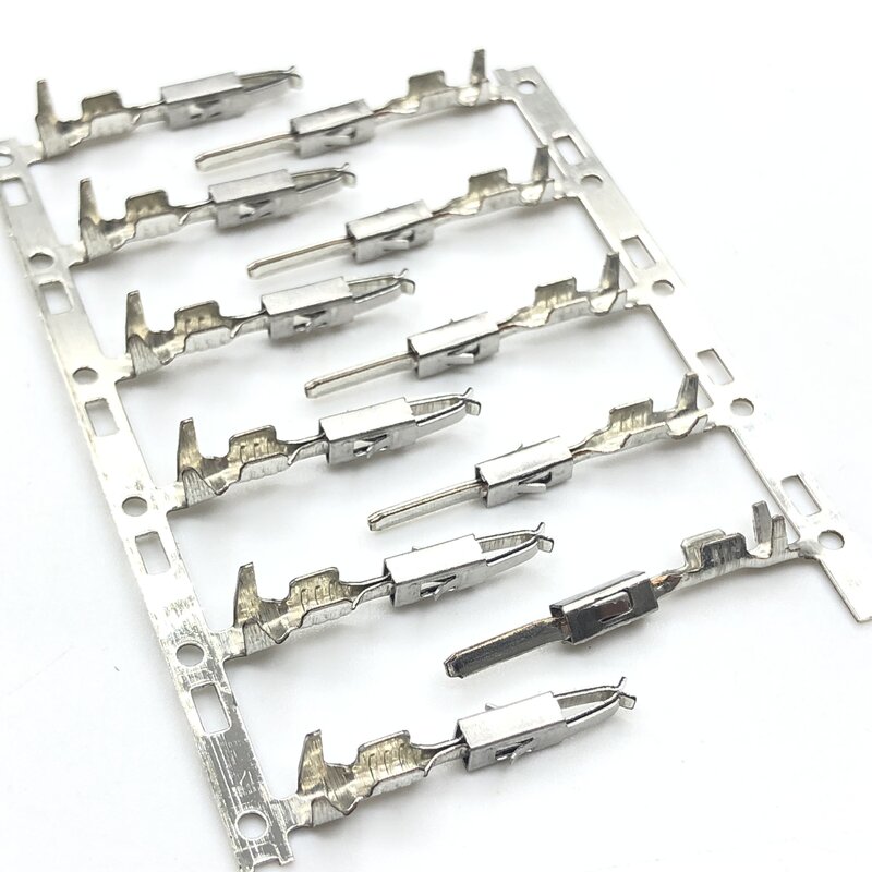50pcs 964274-1 TE type 1.5 two-flap female terminal car connector spring press line range 0.5-1mm²